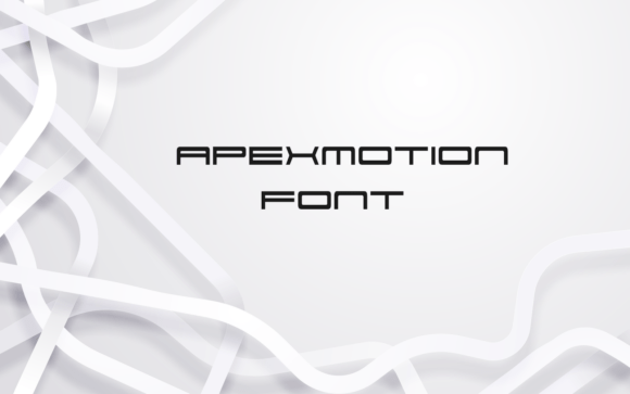 Apex Motion: A Precision Sans Serif Typeface for Editorial Design