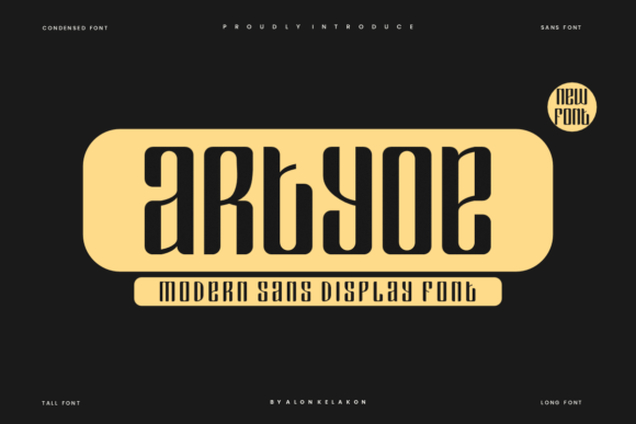Artyoe Review: A Bold Sans Serif for Modern Branding