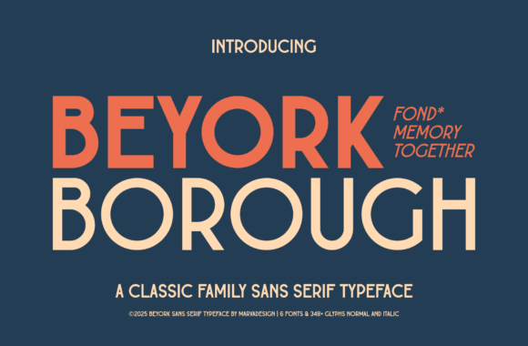 Beyork: A Classic Sans Serif Typeface for Modern Web Design