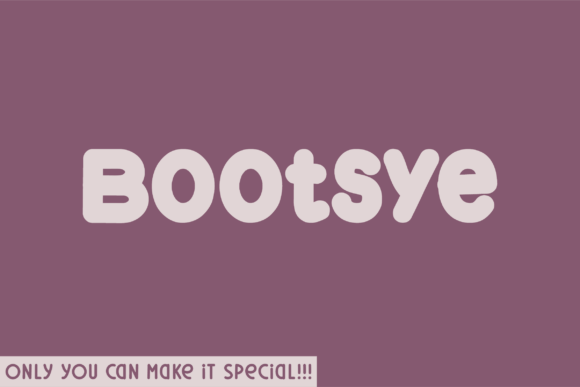 Bootsye: A Unique Handwritten Font for Modern Web Design