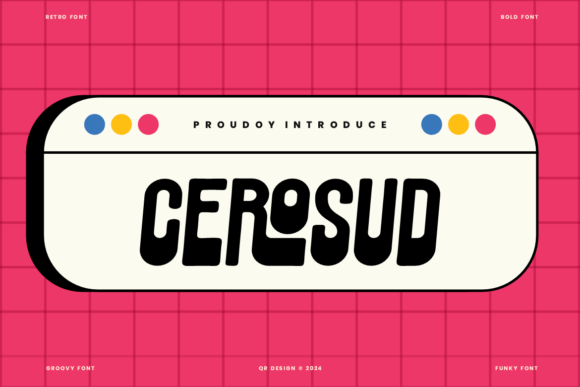 Cerosud: A Bold Sans Serif Font for Handmade Brands