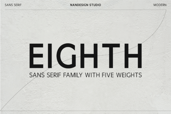 Eighth Font: The Perfect Sans Serif for Handmade Brands