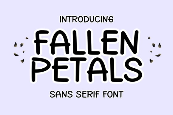 Fallen Petals: The Modern Typeface for Scroll-Stopping Designs