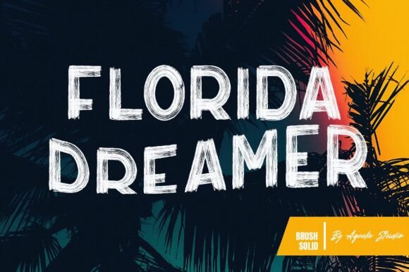 Florida Dreamer: A Coastal Typeface for Editorial Design