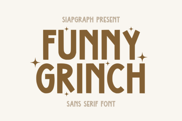 Funny Grinch Font: A Playful Sans Serif for Web Design