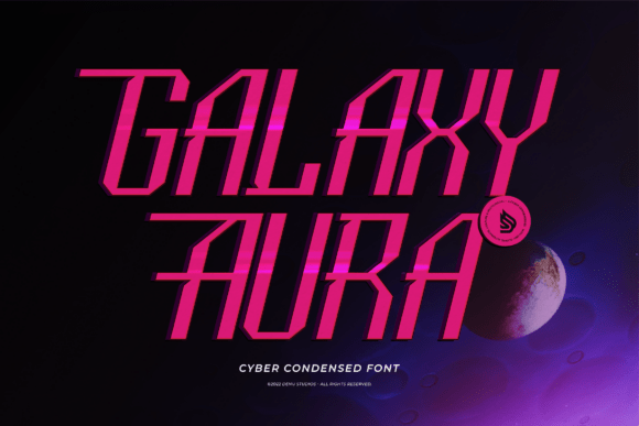 Galaxy Aura: A Modern Sans Serif Typeface for Editorial Design