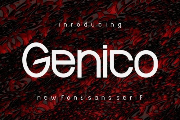 Genico: The Bold Typeface That Sharpens Your Campaigns