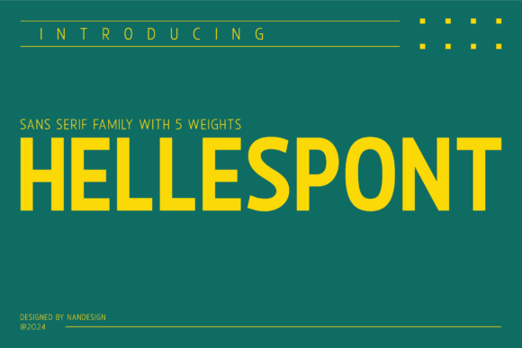 Hellespont: The Perfect Sans Serif Font for Handmade Brands