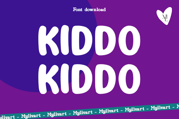 Kiddo Kiddo: A Cheerful Sans Serif Font for Editorial Design