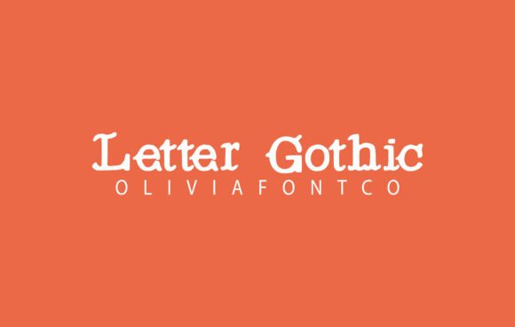Letter Gothic: A Romantic Sans Serif for Editorial Design