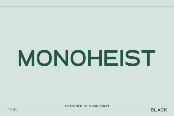 Monoheist: The Modern Typeface That Elevates Small Business Brands