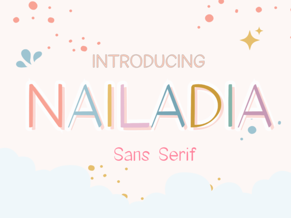 Nailadia: A Distinctive Sans Serif Font for Editorial Design