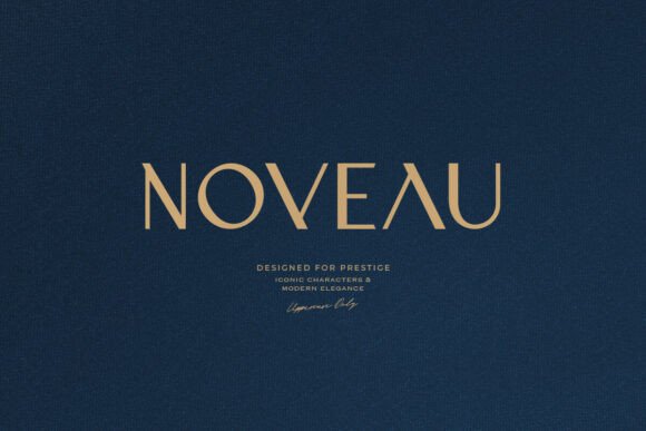 Noveau Typeface Review: A Luxurious Sans Serif for Premium Brands