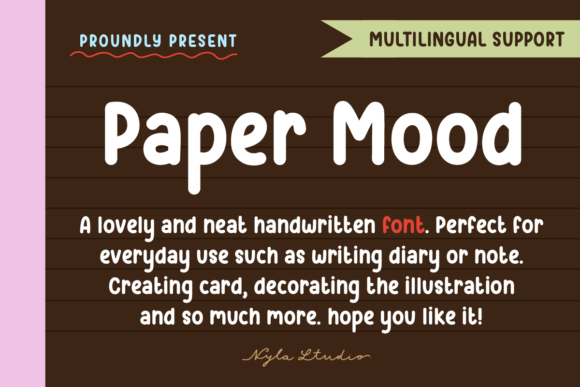 Paper Mood Font Review: A Cheerful Sans Serif for Branding