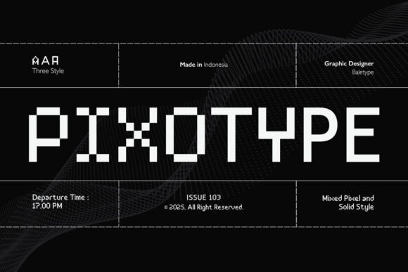 Pixotype Review: A Bold Sans Serif for Modern Branding