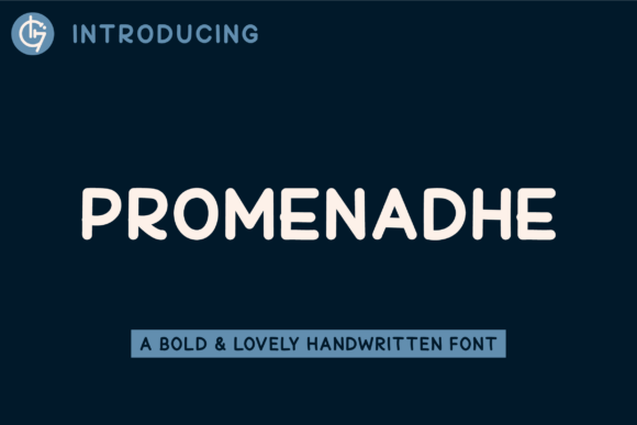Promenadhe Font: A Quirky All-Caps Typeface Review