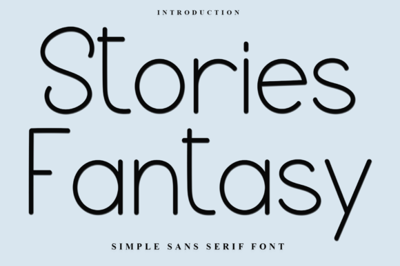 Stories Fantasy: A Festive Typeface for Holiday Campaigns
