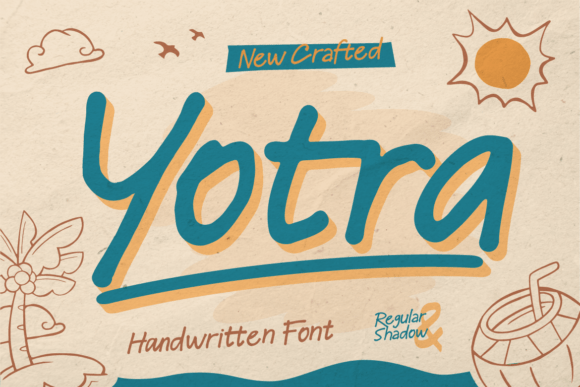 Yotra: A Playful Handwritten Font for Modern Branding